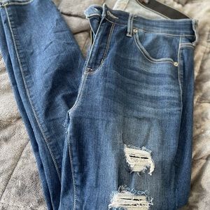 Torrid ripped jeans